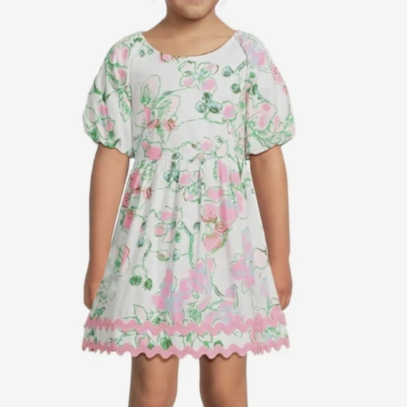 Lilly Pulitzer Other - Lilly Pulitzer Mini Knoxlie Dress In Multi Oversized Orchids 12